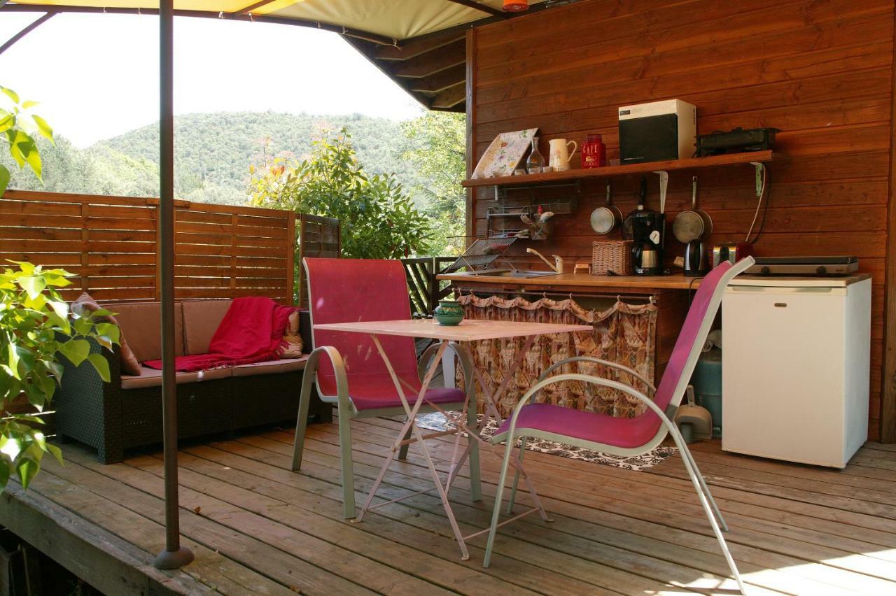 Le Refuge Des Pots Rouges Cros (Gard) Exterior foto